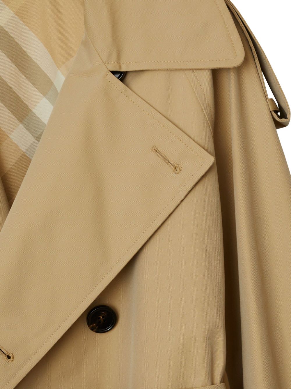 Burberry Burberry Belted Cotton Trench Coat