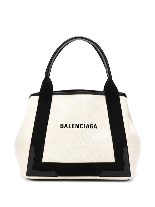 Balenciaga Balenciaga canvas tote with removable pouch