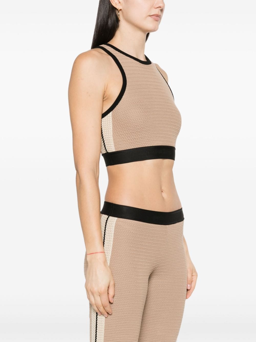 Palm Angels Palm Angels Top Beige