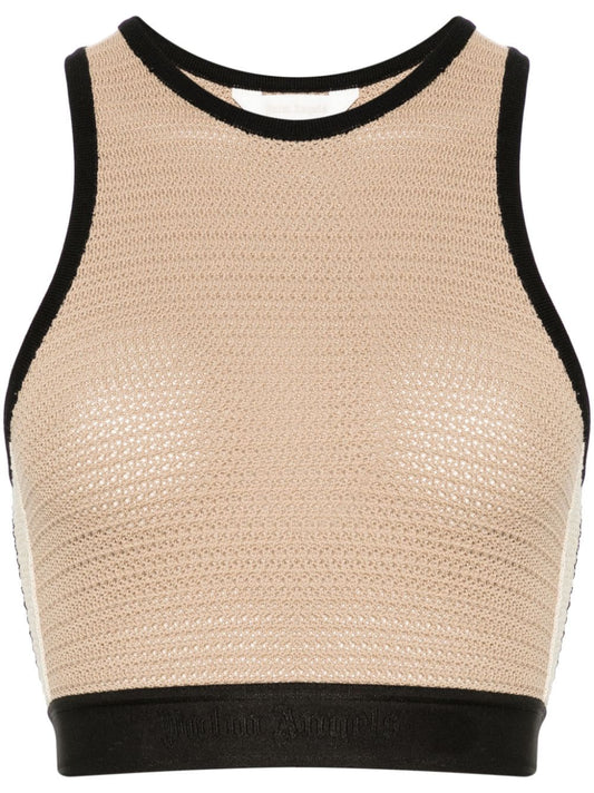 Palm Angels Palm Angels Top Beige