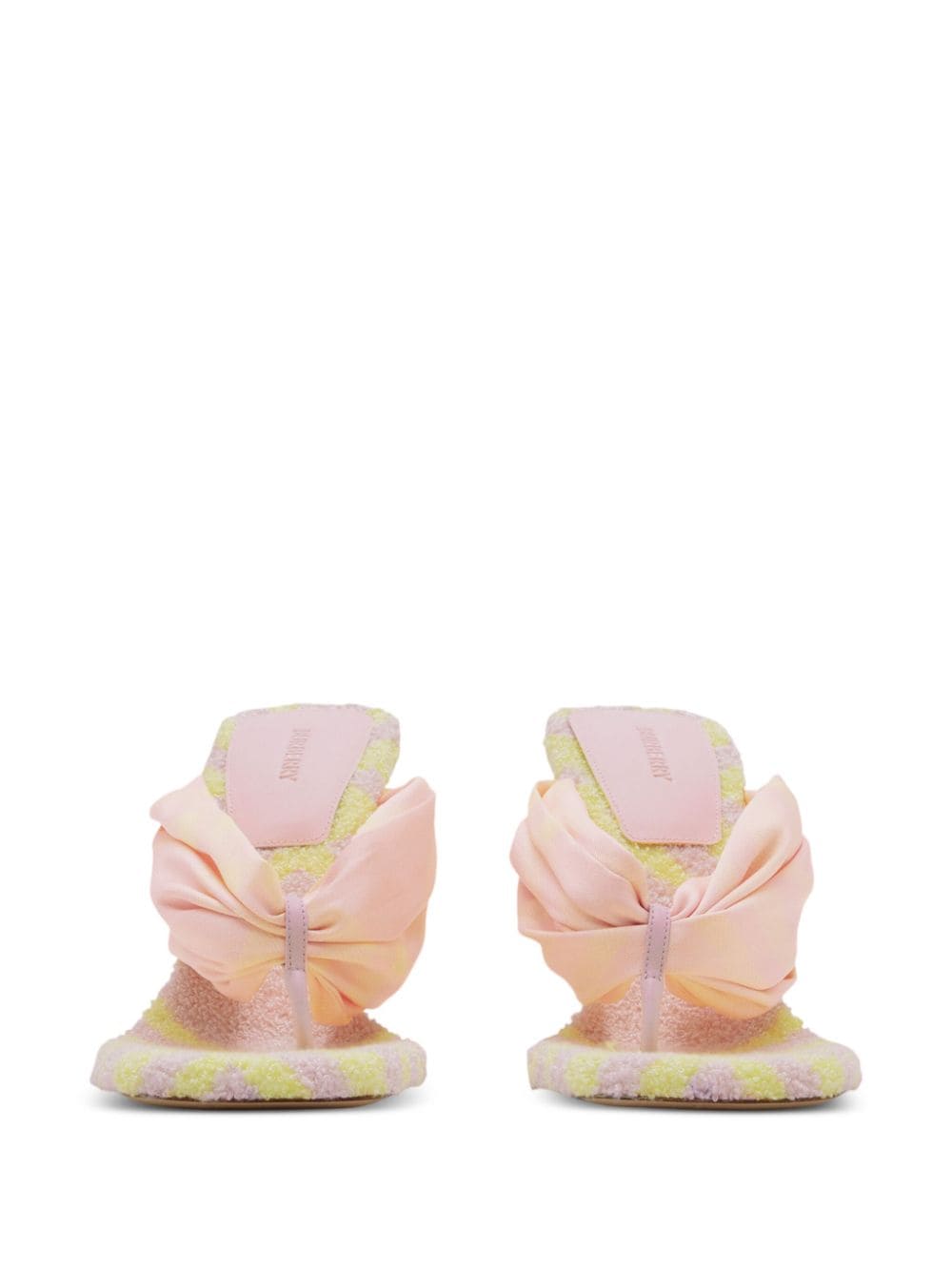 Burberry Burberry Check Pool 105mm Open Toe Sandals