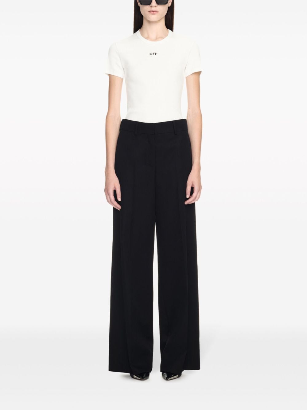 Off White Off White Formal over wool trousers