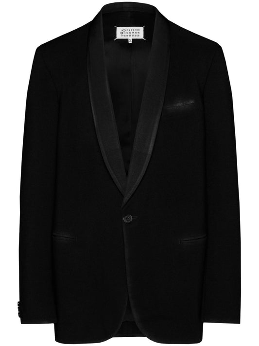 Maison Margiela Maison Margiela Single-breasted blazer with 4-needle detail