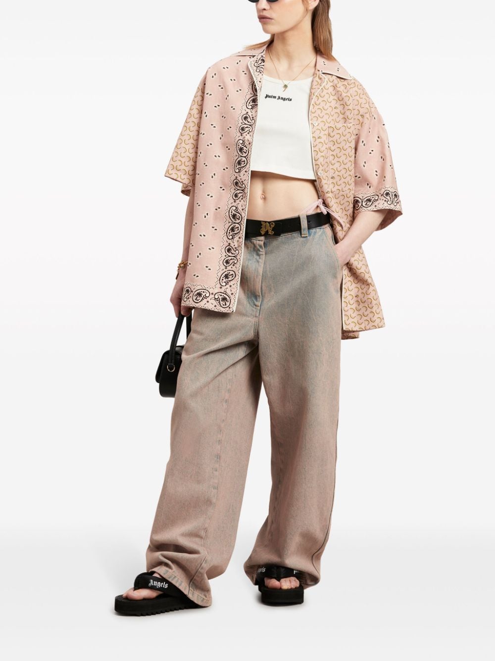 Palm Angels Palm Angels Top White