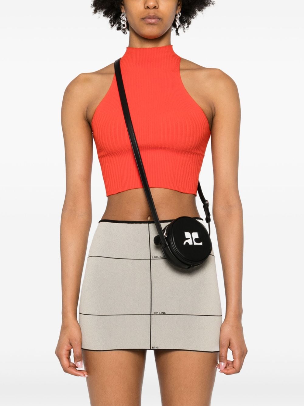 Courreges Re-Edition Courreges Re-Edition Circle cross body bag