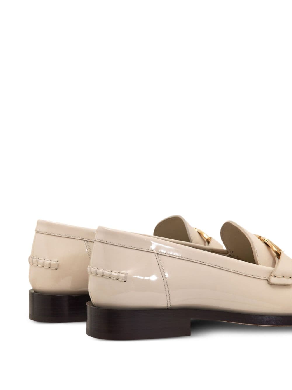 Ferragamo Ferragamo Gancini leather loafers