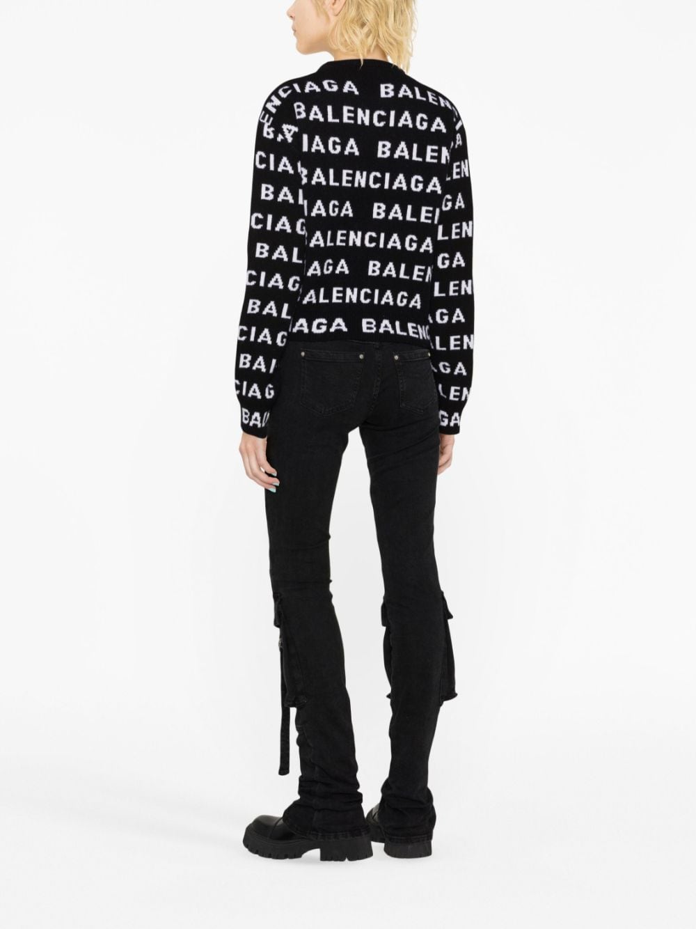 Balenciaga Balenciaga Logo wool sweater