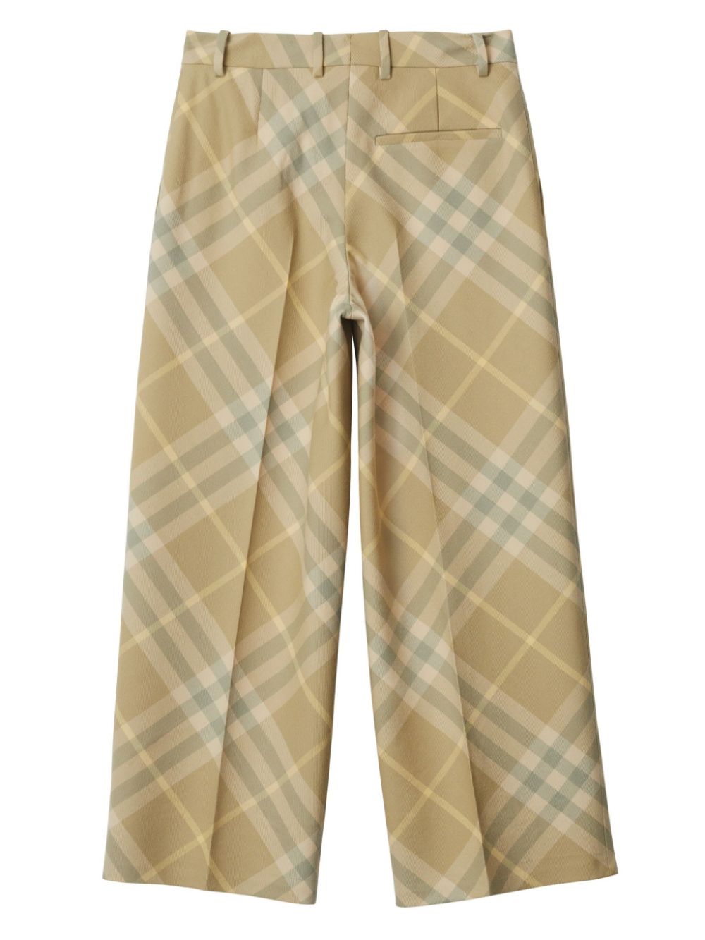 Burberry Burberry check-print tailored wool trousers