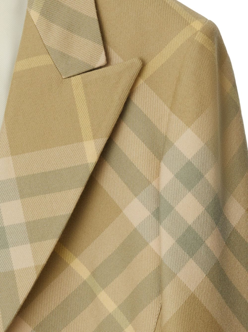 Burberry Burberry checked tailored single-breasted blazer