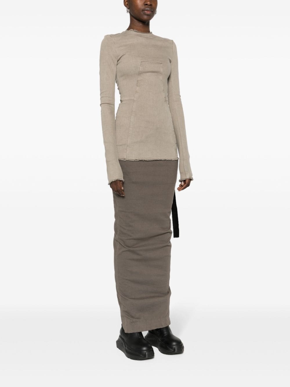 Rick Owens Drkshdw RICK OWENS DRKSHDW T-shirts and Polos Grey