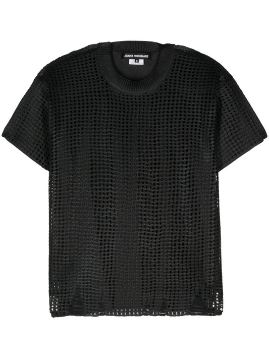 Junya Watanabe Junya Watanabe T-shirts and Polos Black