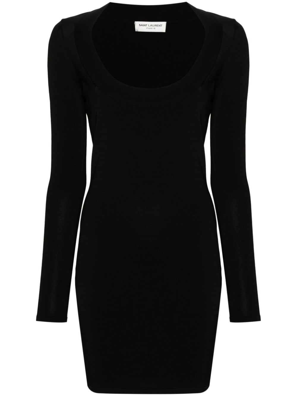 Saint Laurent Saint Laurent Décolleté Mini Dress