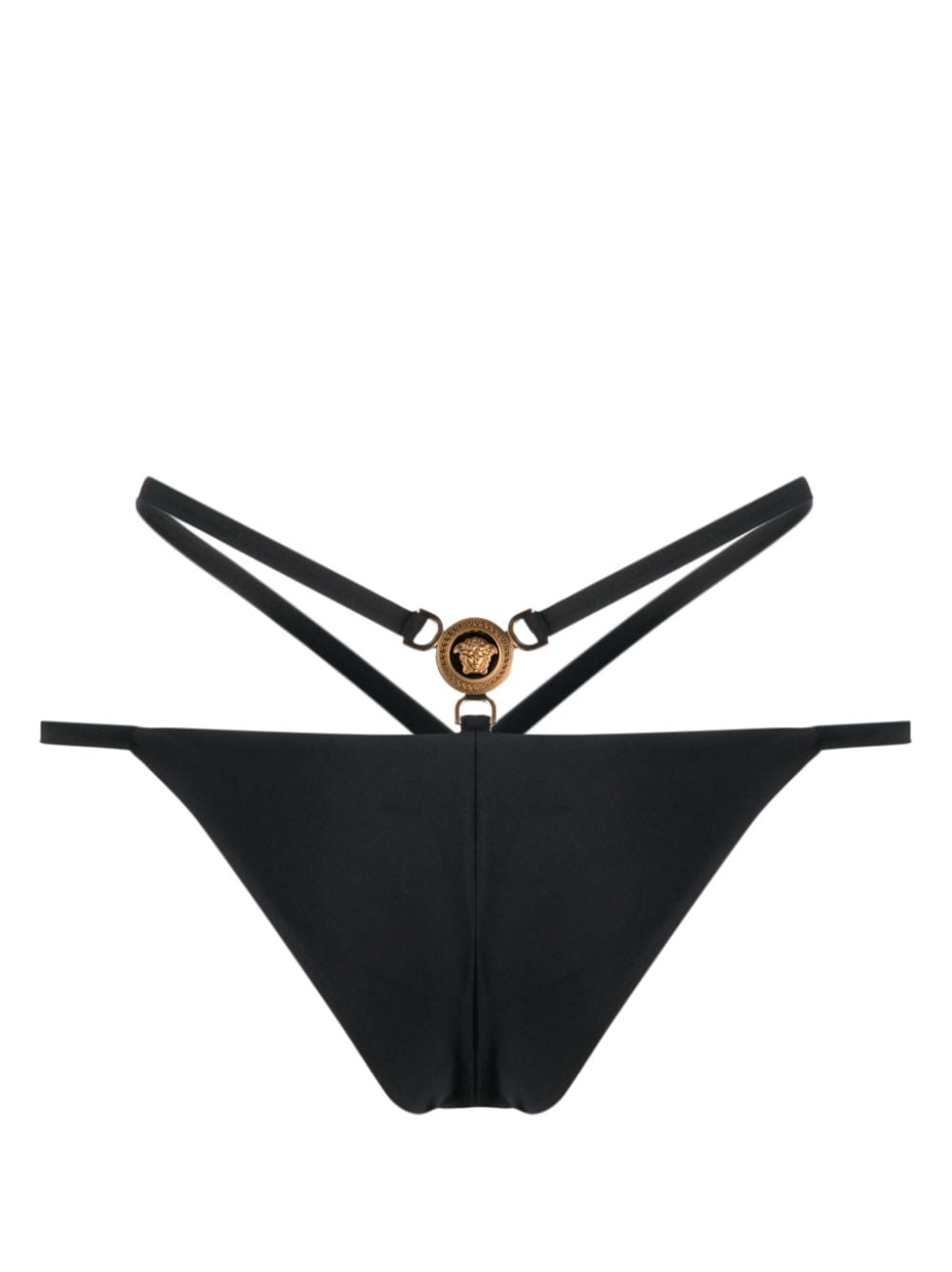 Versace Versace Medusa-plaque strappy bikini bottoms