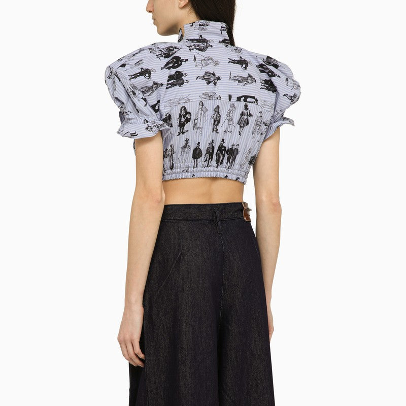 Vivienne Westwood Vivienne Westwood Cotton bow and shoulder top