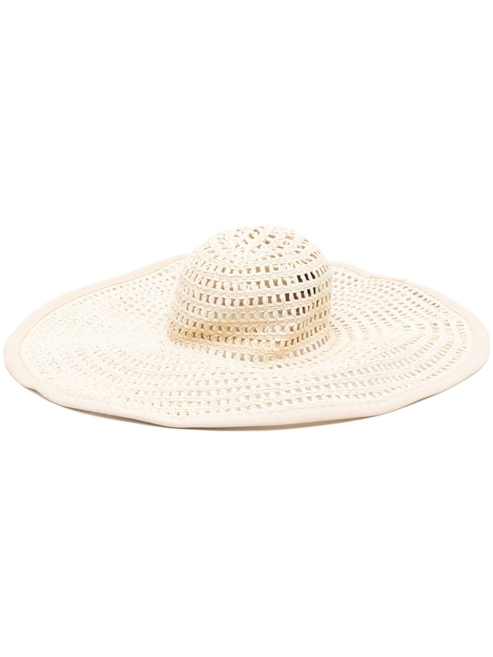 Missoni Missoni Crochet wide brim hat