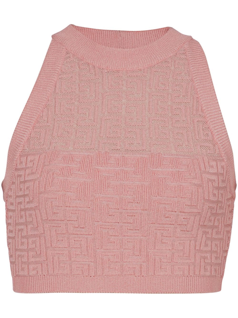 Balmain Balmain PB Labyrinth knit top