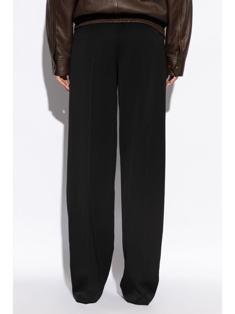 Saint Laurent Saint Laurent grain de poudre wool trousers