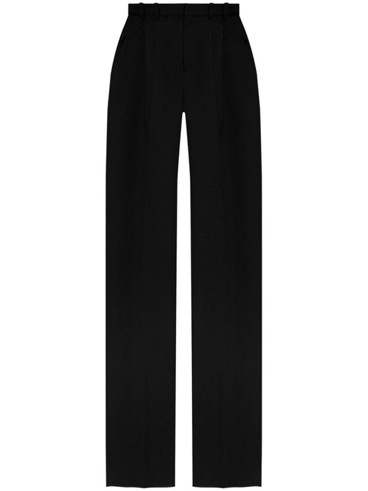 Saint Laurent Saint Laurent grain de poudre wool trousers
