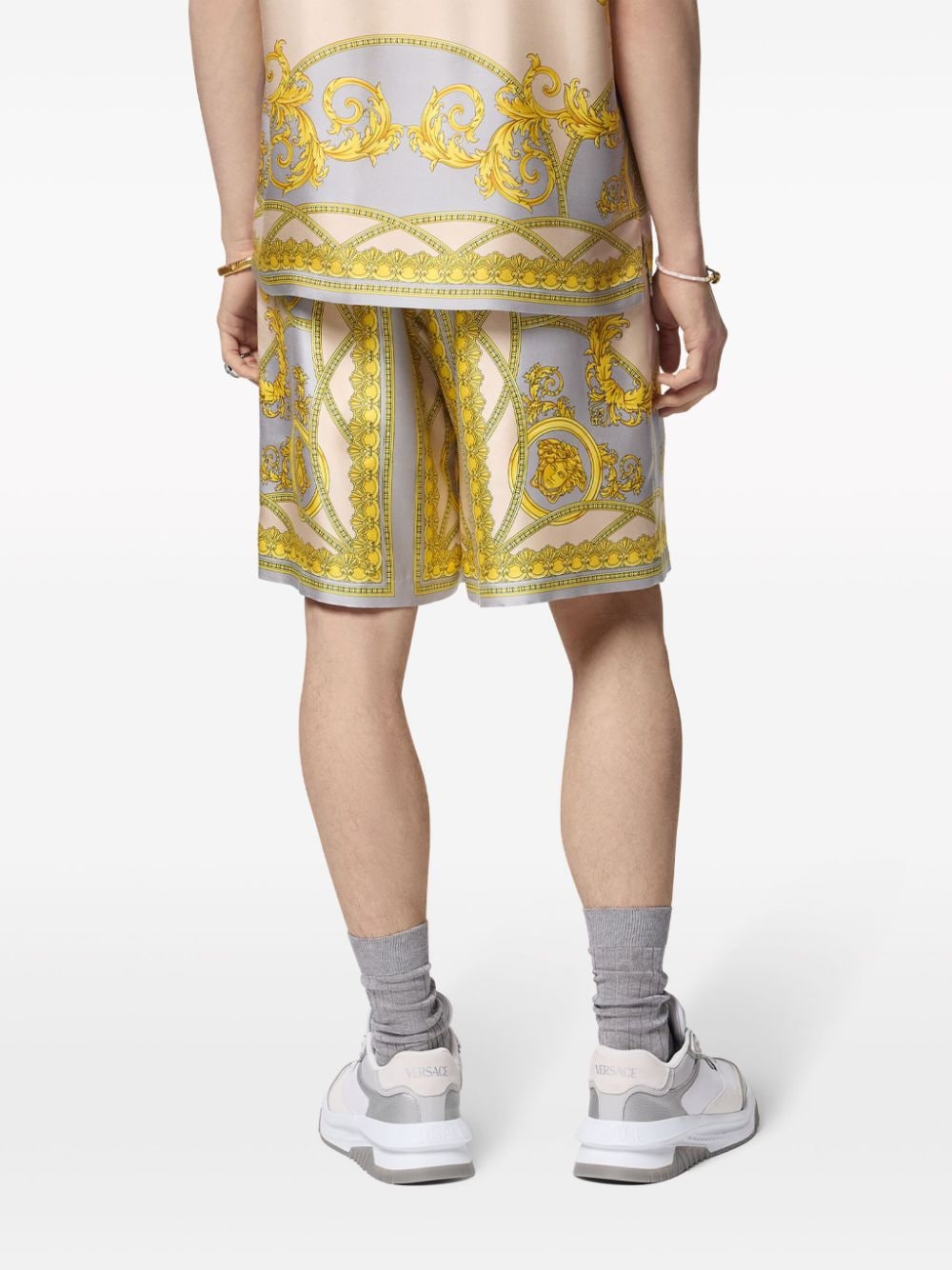 Versace Versace La Coupe des Dieux silk shorts