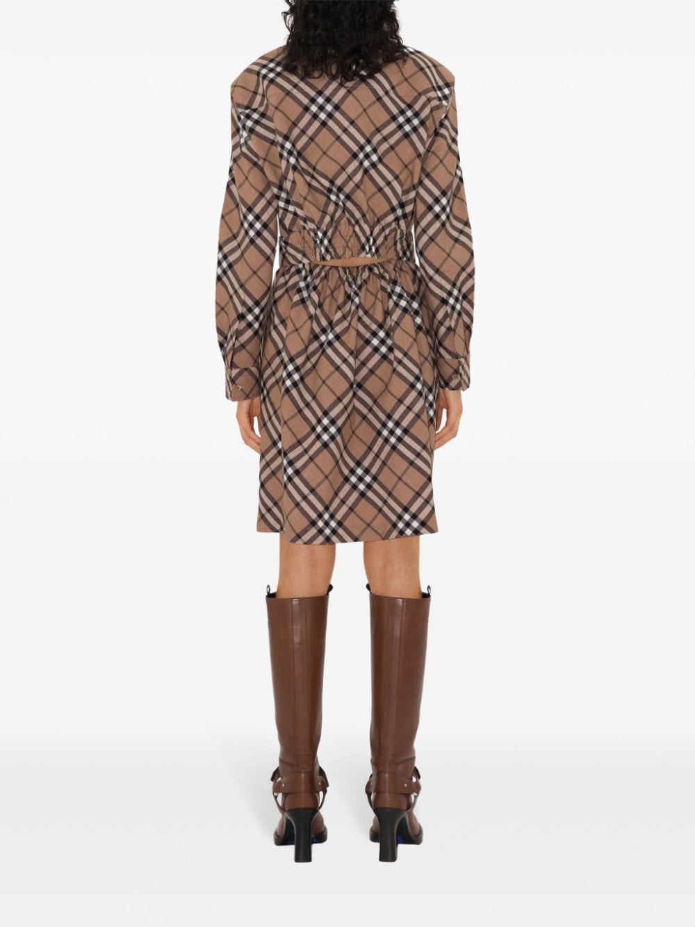 Burberry Burberry Checked shirt dress