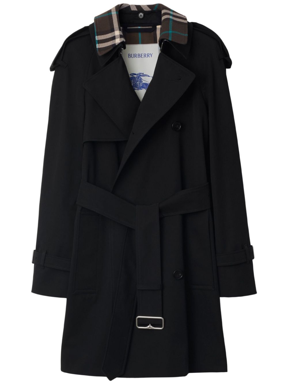 Burberry Burberry detachable-collar trench coat