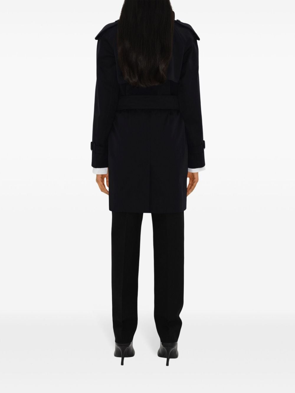 Burberry Burberry detachable-collar trench coat