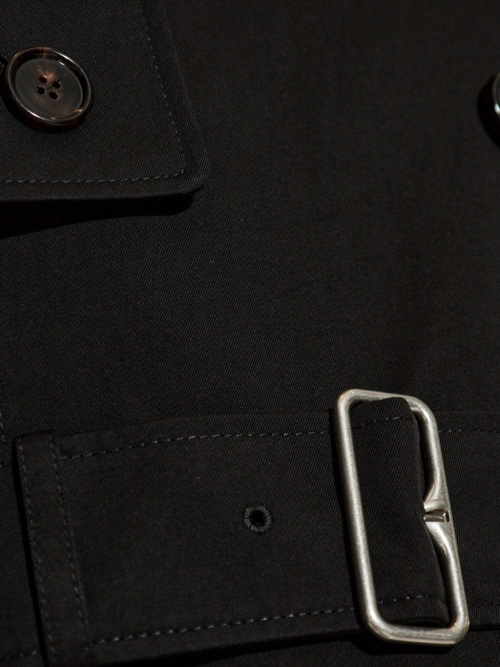 Burberry Burberry detachable-collar trench coat