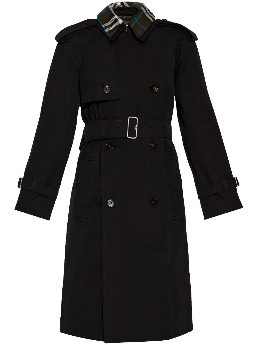 Burberry Burberry detachable-collar trench coat