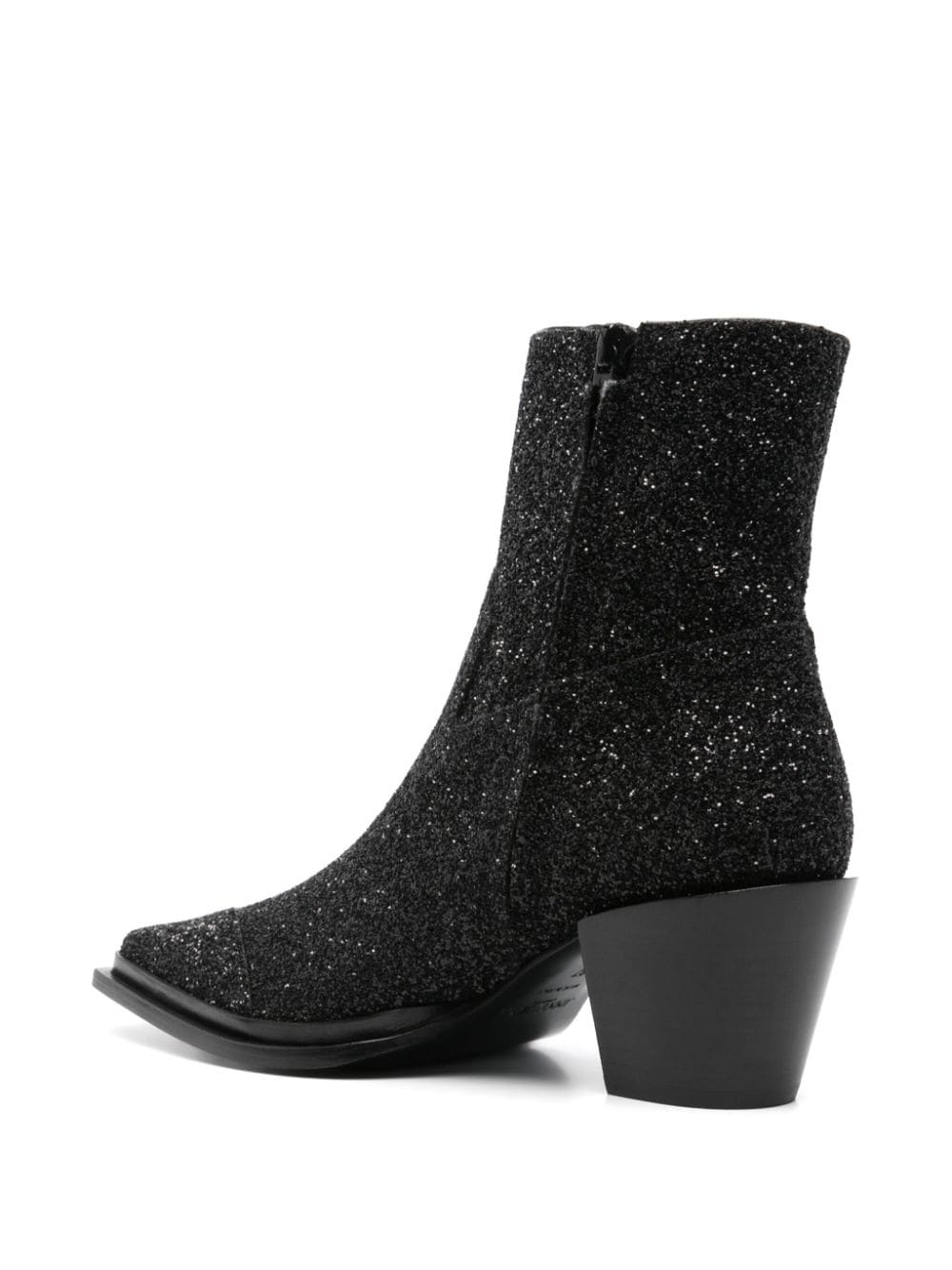 Jimmy Choo Jimmy Choo Cece Ab Glitter Ankle Boots 60mm