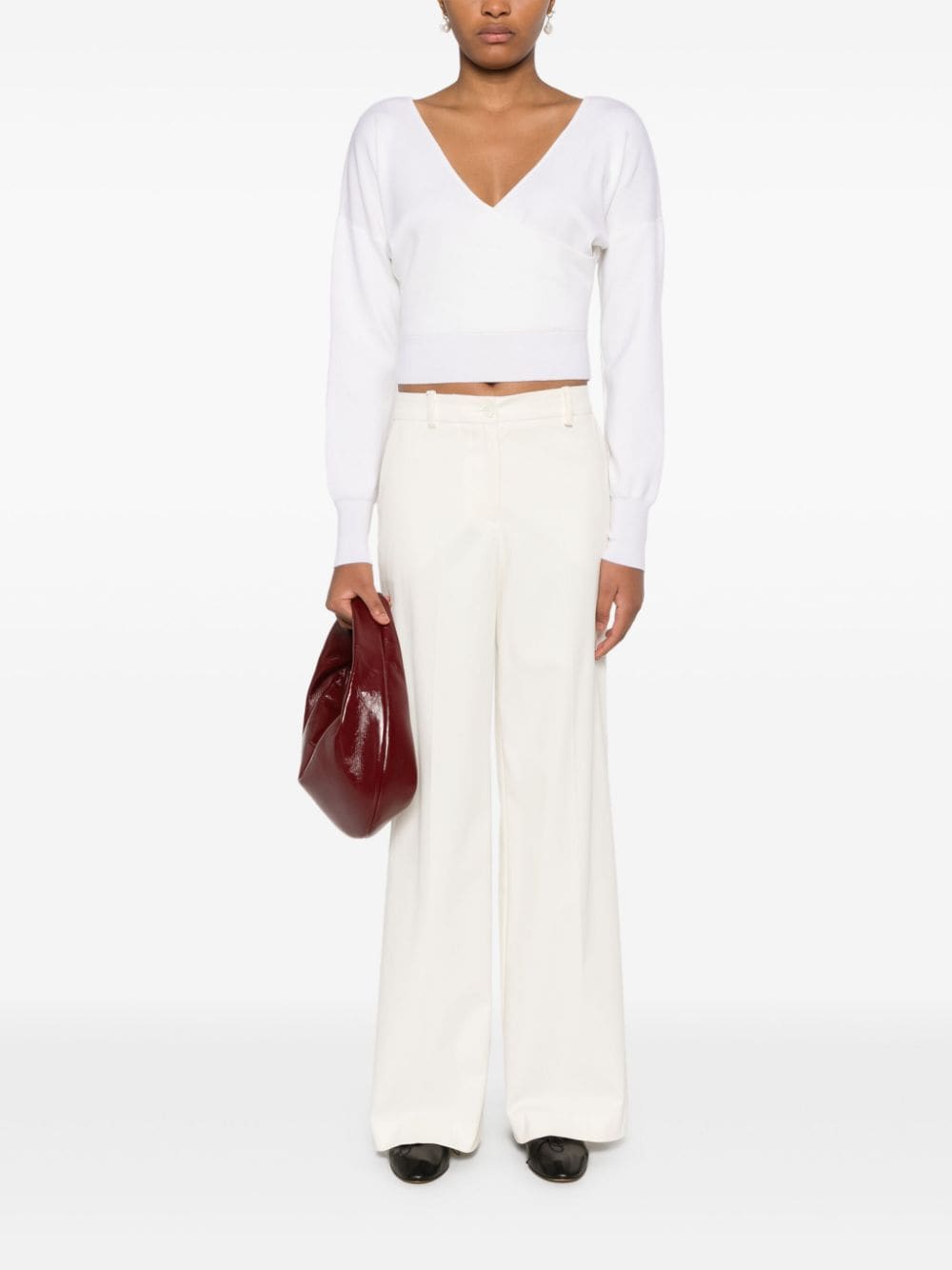 Parosh Parosh Trousers White