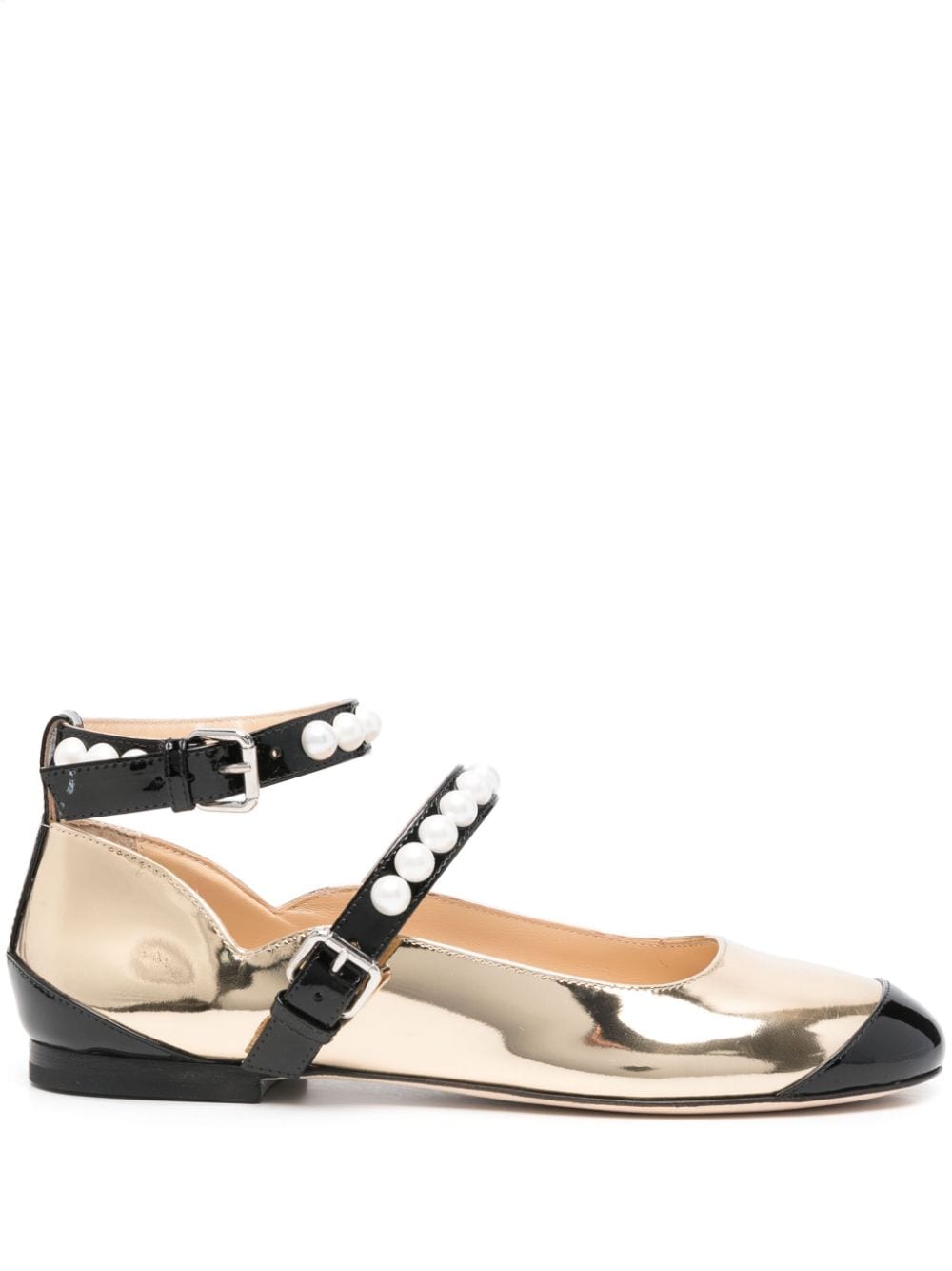 Mach & Mach MACH & MACH Flat shoes Golden