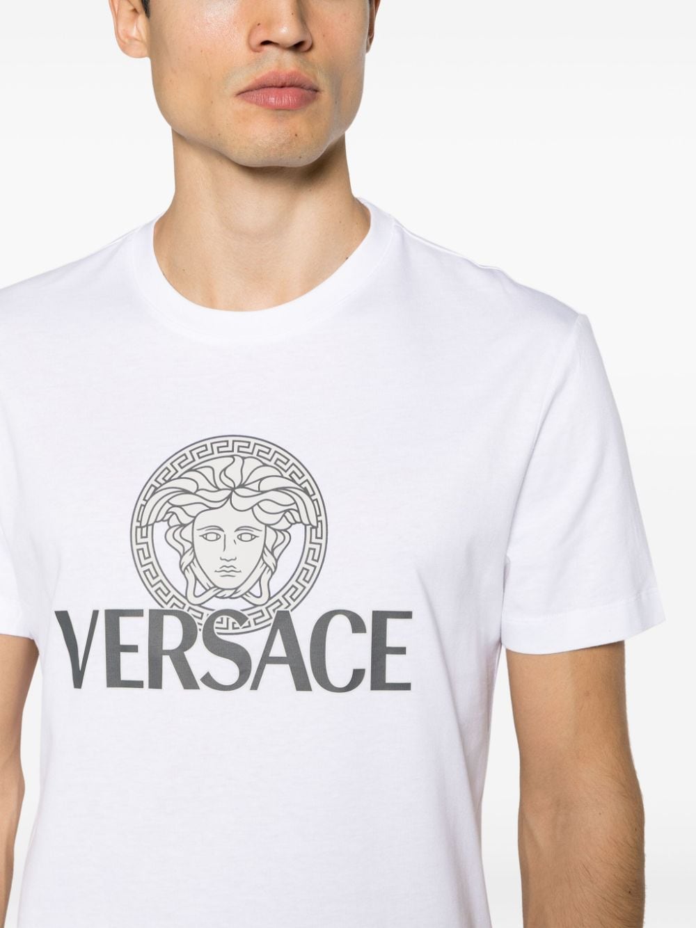 Versace Versace Medusa logo-print T-shirt