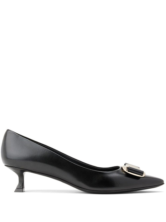 Ferragamo Ferragamo New Vara leather pumps