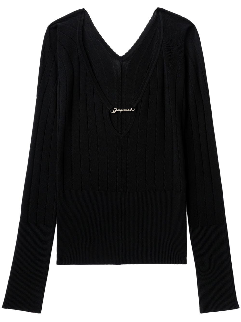 JACQUEMUS JACQUEMUS Top Black
