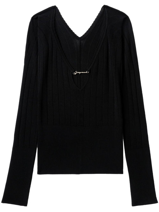 JACQUEMUS JACQUEMUS Top Black