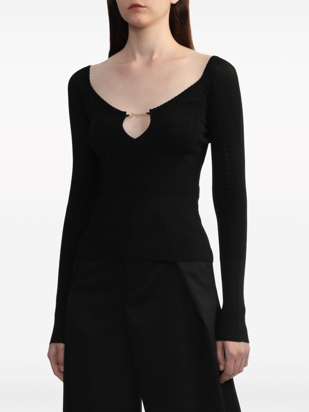 JACQUEMUS JACQUEMUS Top Black