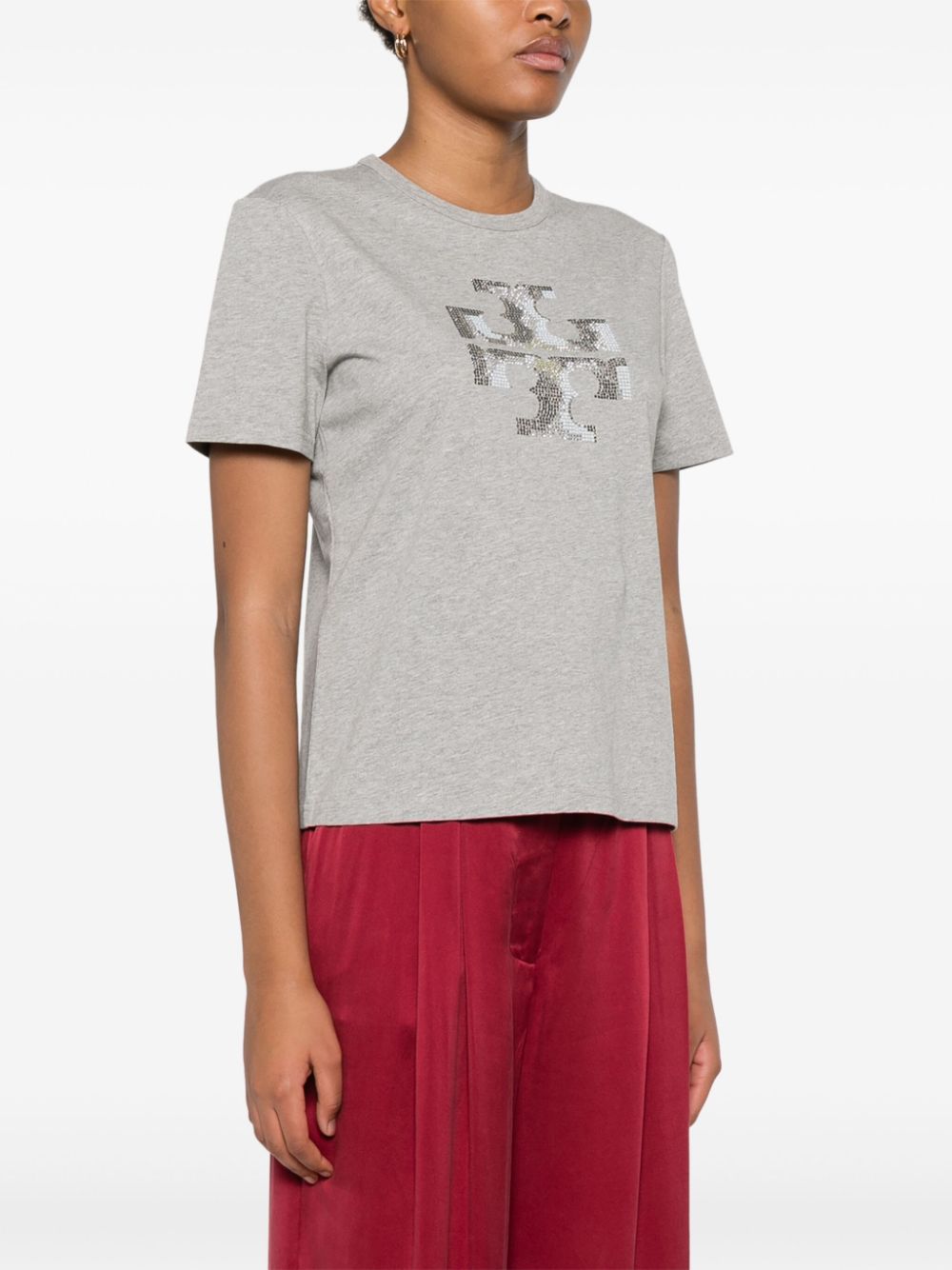 Tory Burch Tory Burch T-shirts and Polos Grey