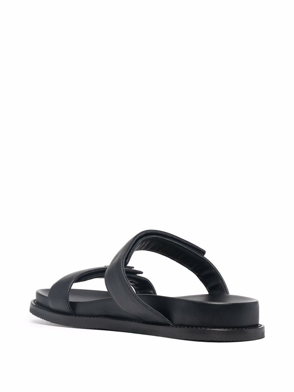 EMPORIO ARMANI EXCLUSIVE EMPORIO ARMANI EXCLUSIVE Emporio Armani double-strap leather sandals