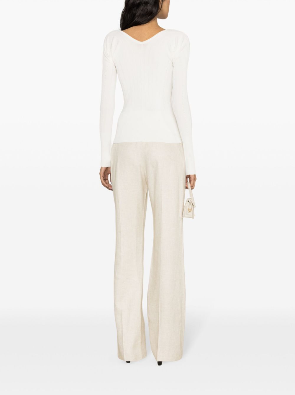 JACQUEMUS JACQUEMUS Top White
