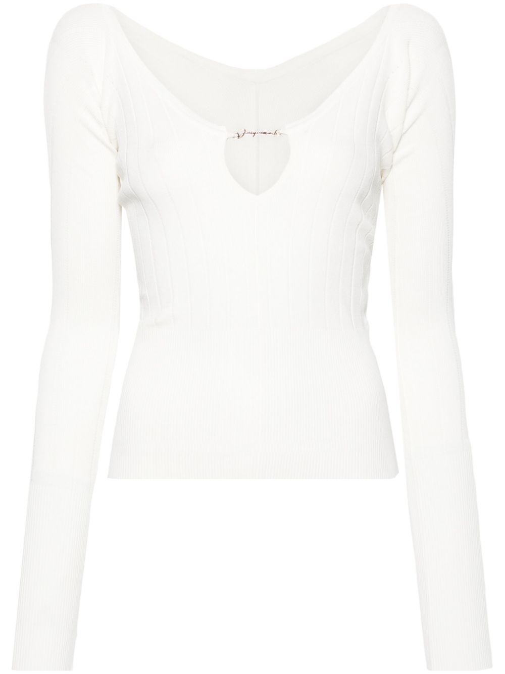JACQUEMUS JACQUEMUS Top White