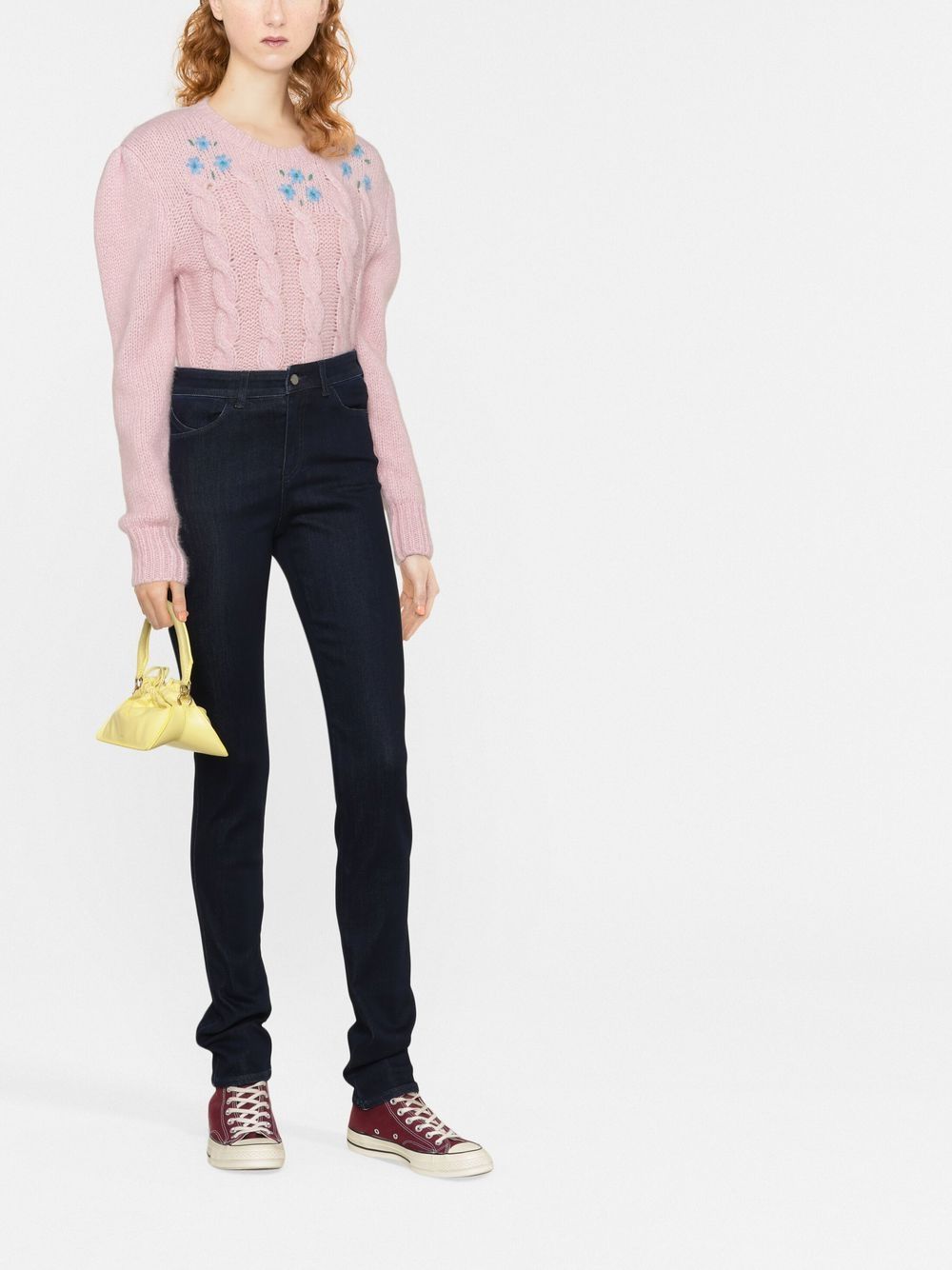 Emporio Armani Emporio Armani high-waisted slim-cut Trousers