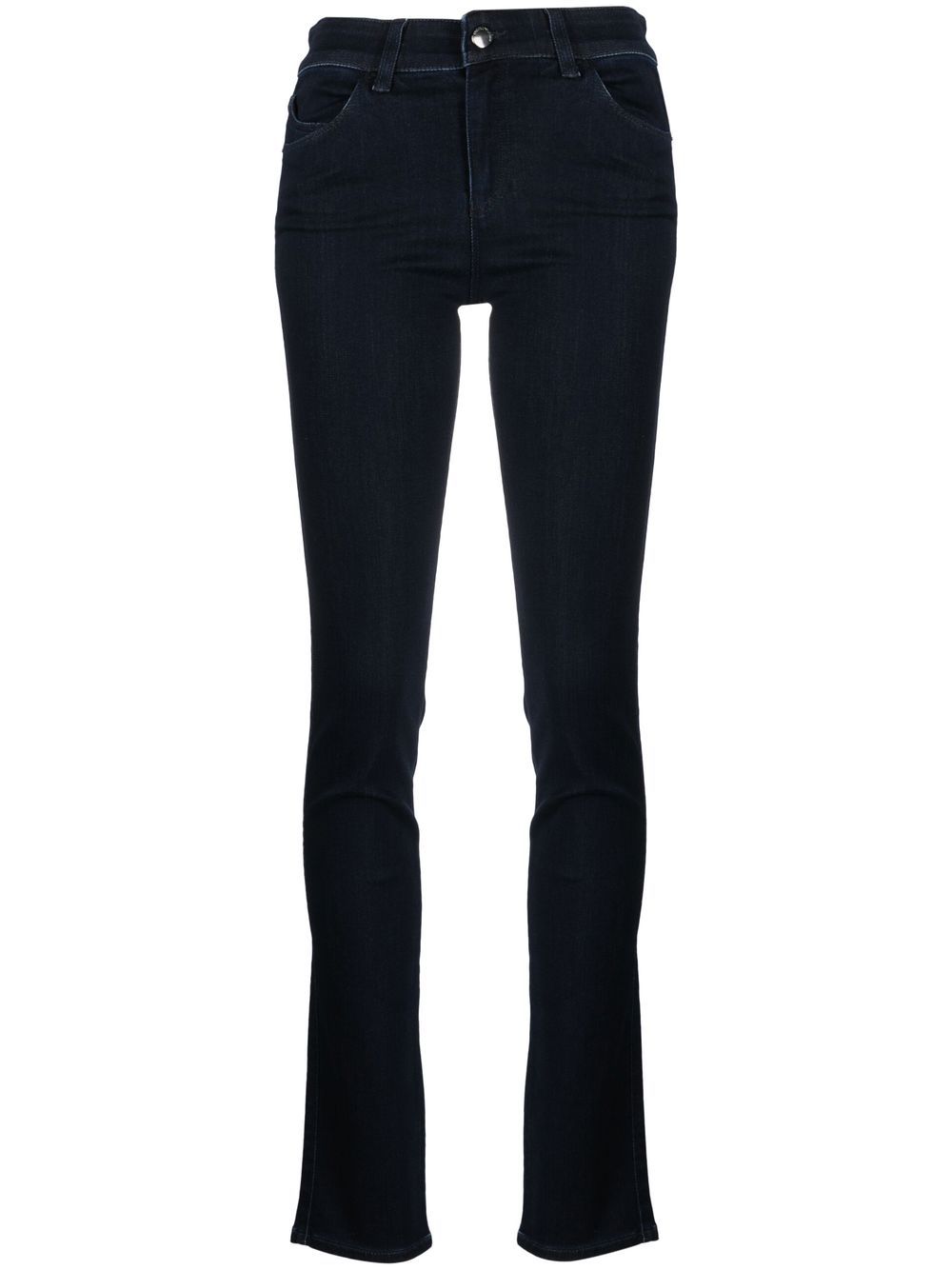 Emporio Armani Emporio Armani high-waisted slim-cut Trousers