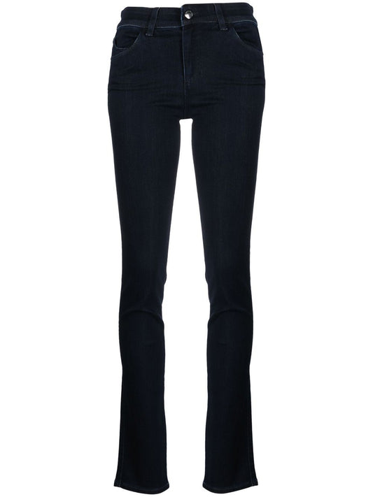 Emporio Armani Emporio Armani high-waisted slim-cut Trousers