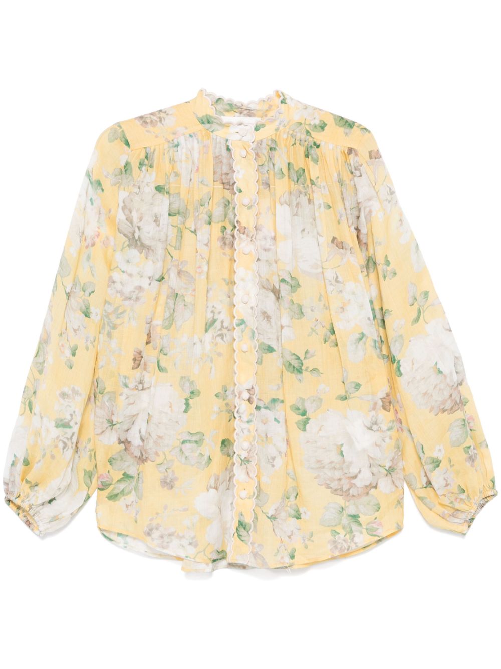 Zimmermann Zimmermann Acacia Scalloped Shirt