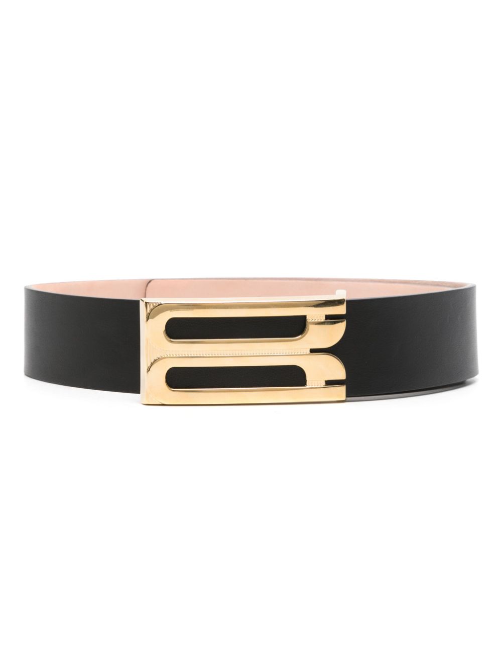 Victoria Beckham Victoria Beckham Jumbo Frame logo-buckle leather belt