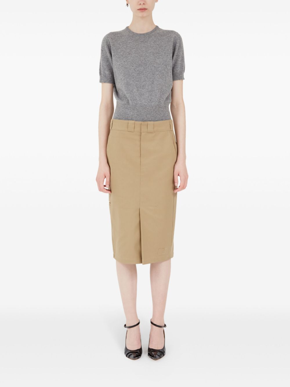 Maison Margiela Maison Margiela High-rise midi skirt