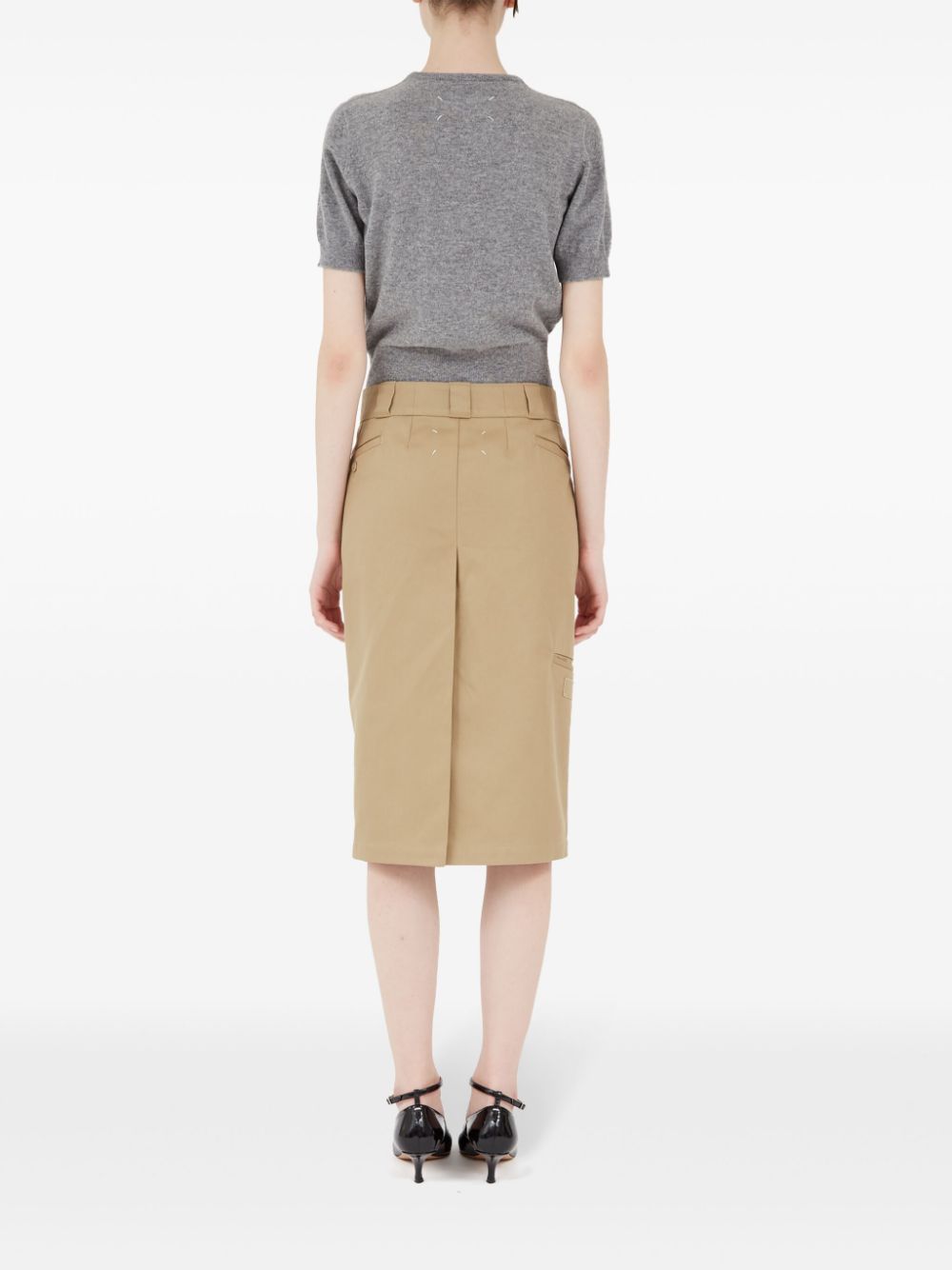 Maison Margiela Maison Margiela High-rise midi skirt