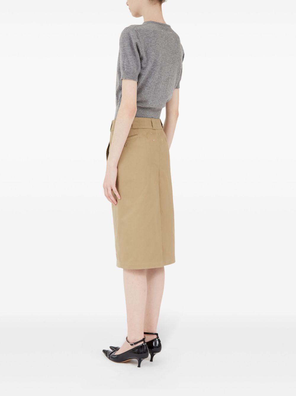 Maison Margiela Maison Margiela High-rise midi skirt