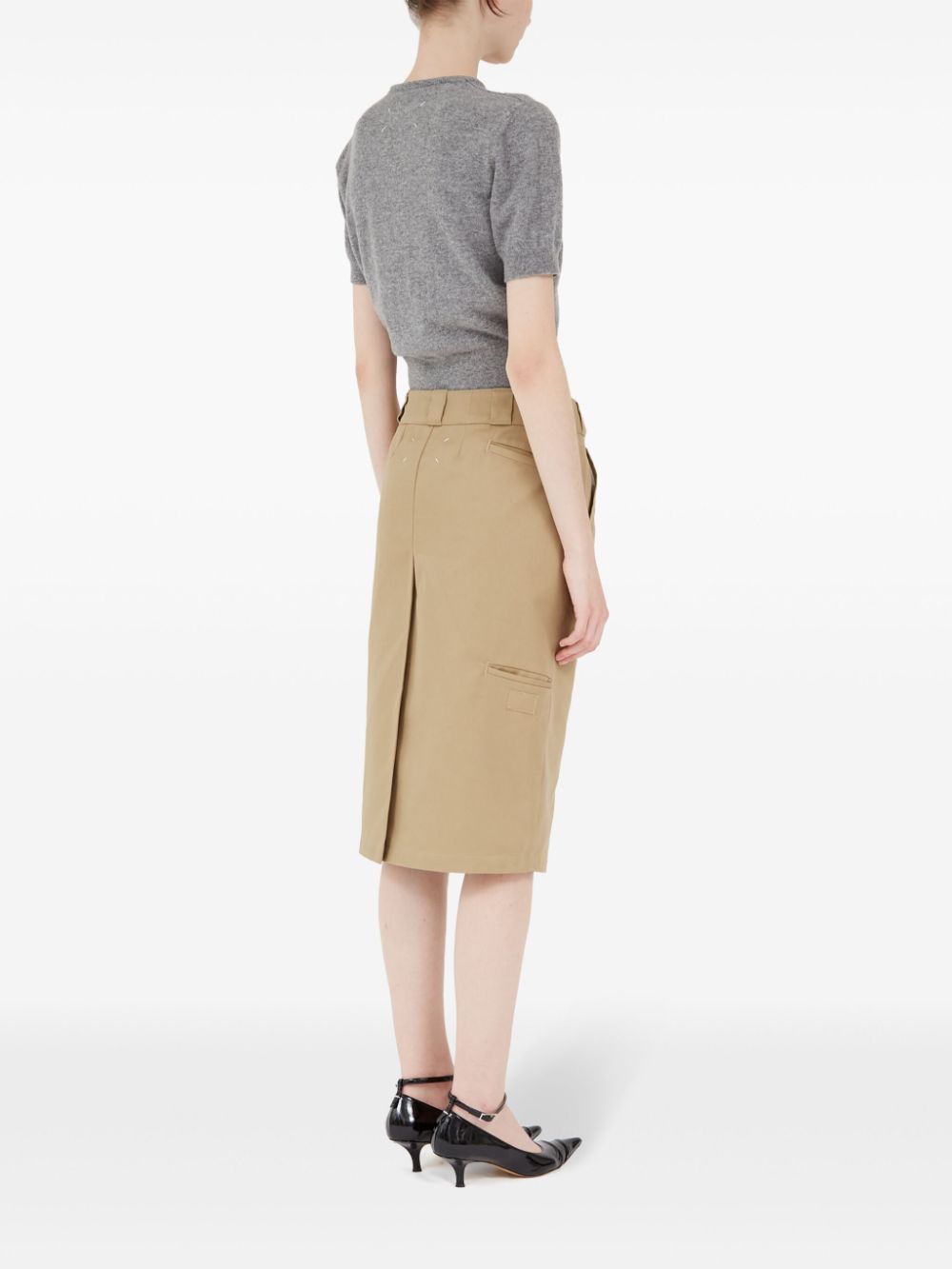 Maison Margiela Maison Margiela High-rise midi skirt
