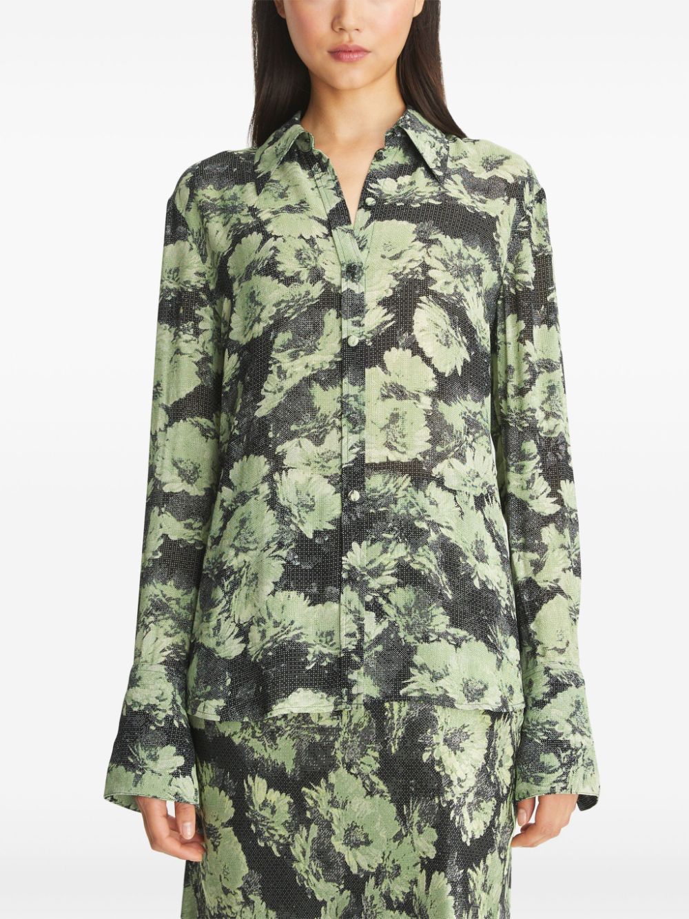 Tory Burch Tory Burch Shirts Green
